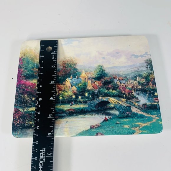 Bradford Exchange Thomas Kinkade Lamplight Country Series Decorative Plate VTG - Picture 6 of 7